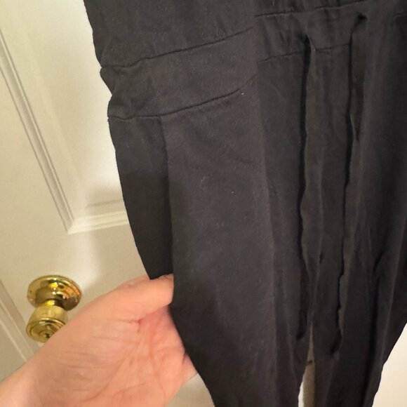 Black casual jumpsuit - Picture 4 of 4